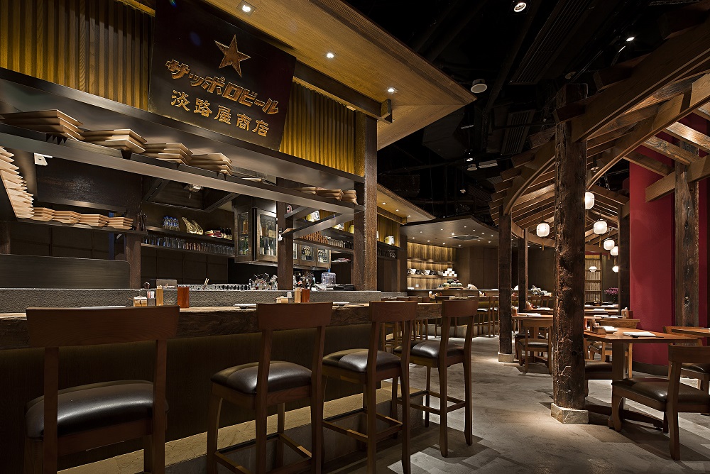 長(zhǎng)沙門店裝修，餐飲門面中餐廳裝修設(shè)計(jì)